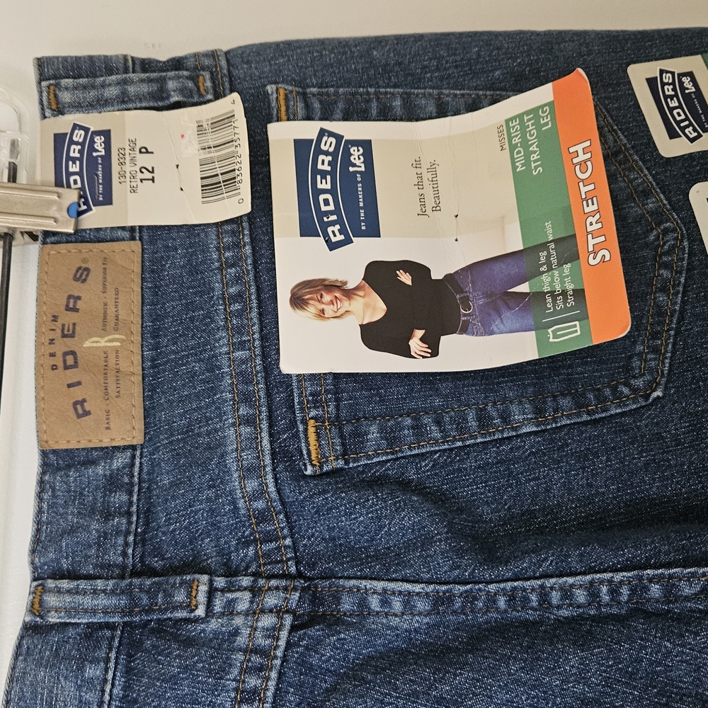 Classic Blue Denim Jeans - Picture 3 of 3